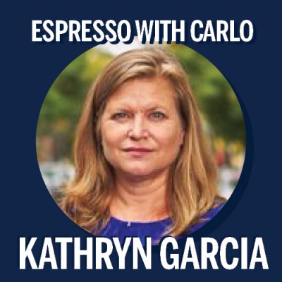 Espresso with Carlo Featuring Kathryn Garcia, Candidate for New York City Mayor