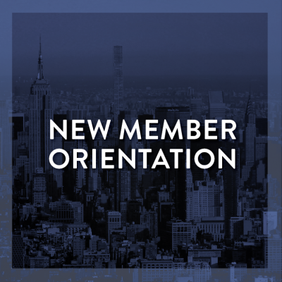 New Member Orientation
